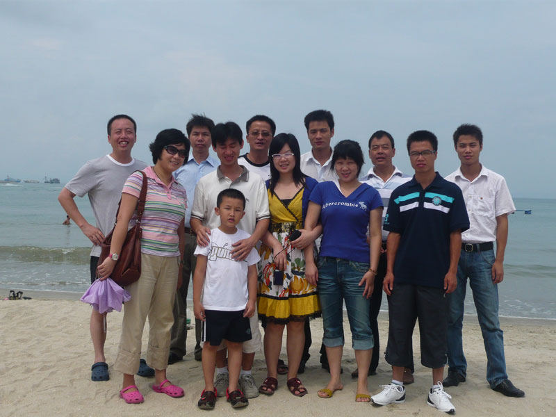 2009年—周年旅游之惠东双月湾游