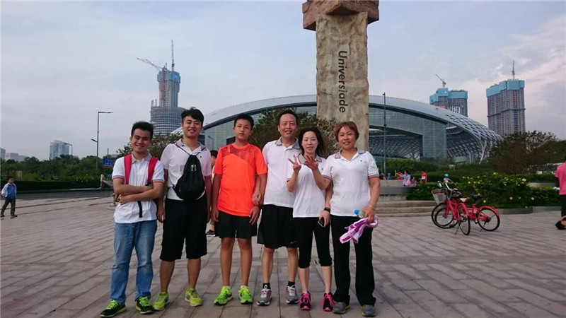 2015年11月-深圳湾跑步